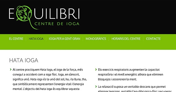 Equilibri, centre de ioga